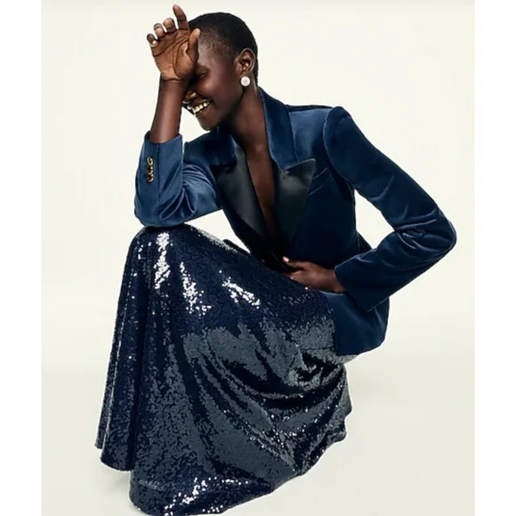 24. J.Crew Marie Marot X J.Crew sequin maxi skirt - Picture 2 of 12